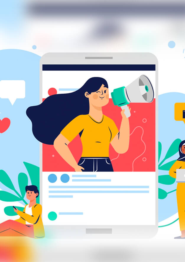 Marketing Campaigns and Megaphone Representation
