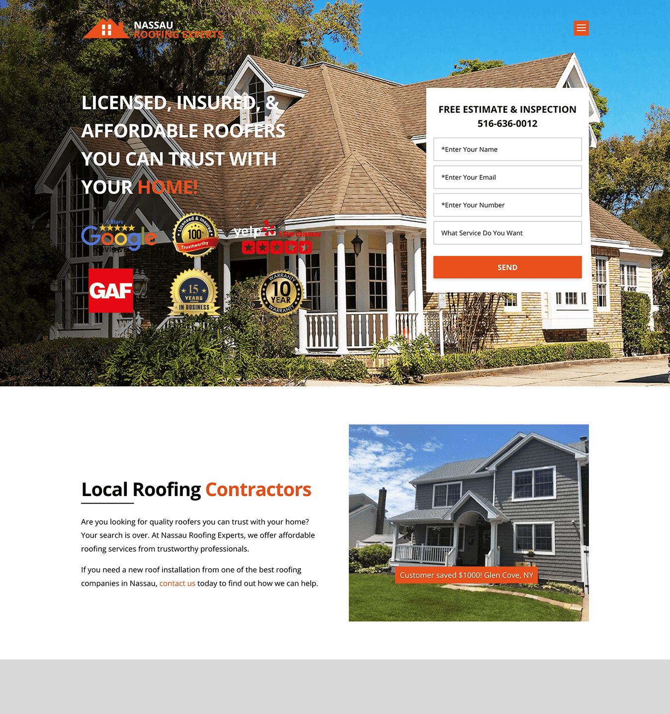 Nassau Roofing Experts